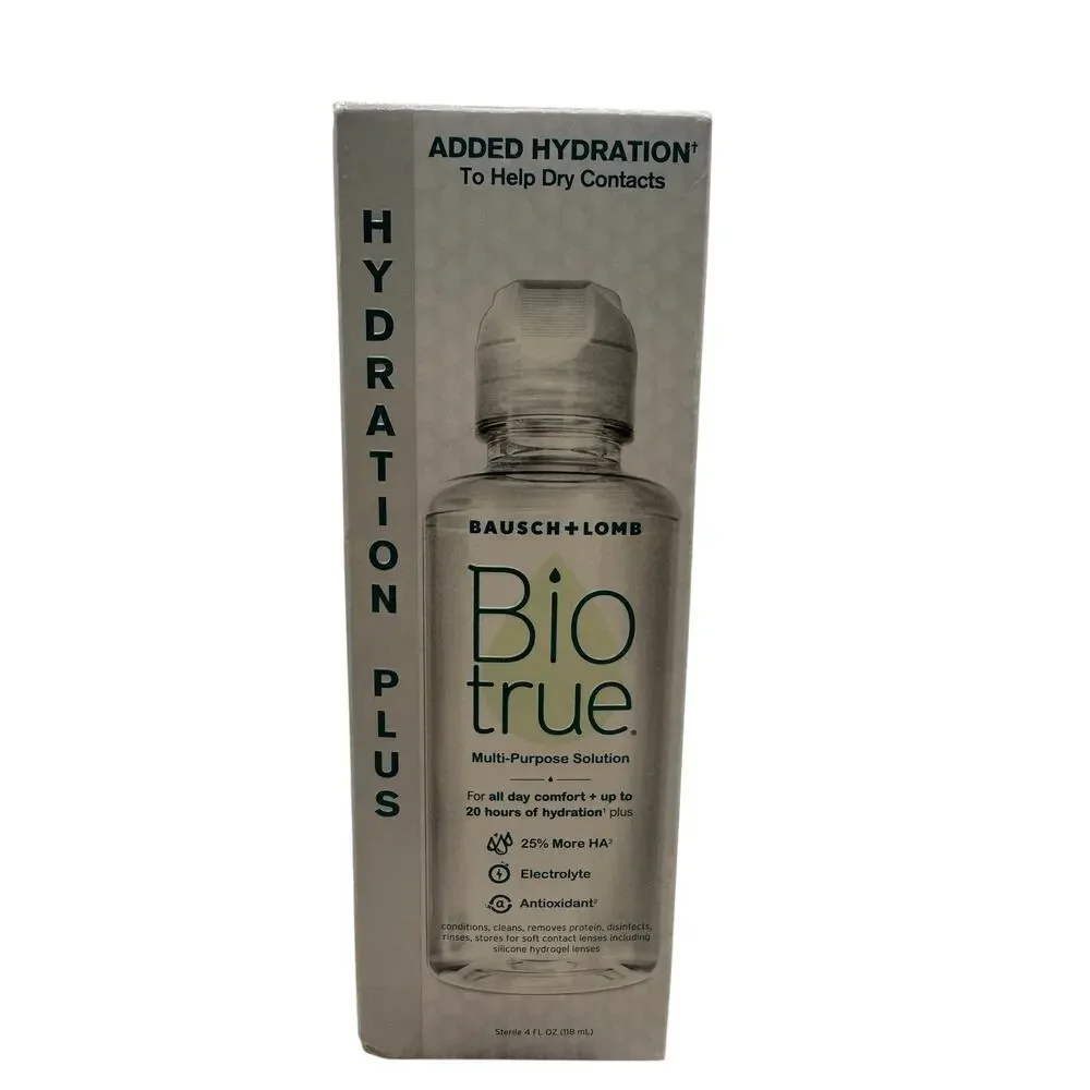 Bausch + Lomb Biotrue Hydration Plus Multi-Purpose Solution 4 FL. OZ / 118mL NWB